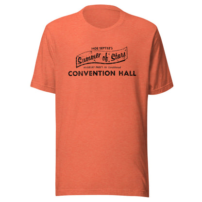 Moe Septee's Summer of Stars - ASBURY PARK - Unisex t-shirt Heather Orange