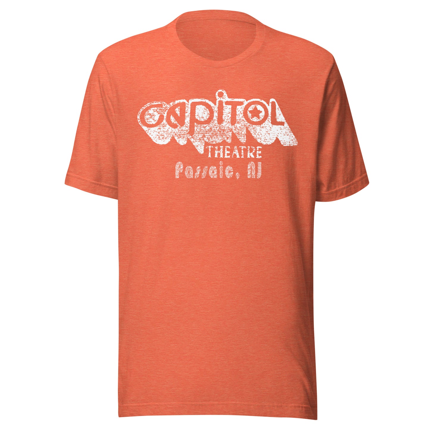 Capitol Theater - PASSAIC - Short sleeve t-shirt Heather Orange