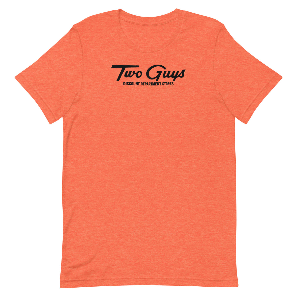 Two Guys - NEPTUNE - Unisex t-shirt Heather Orange