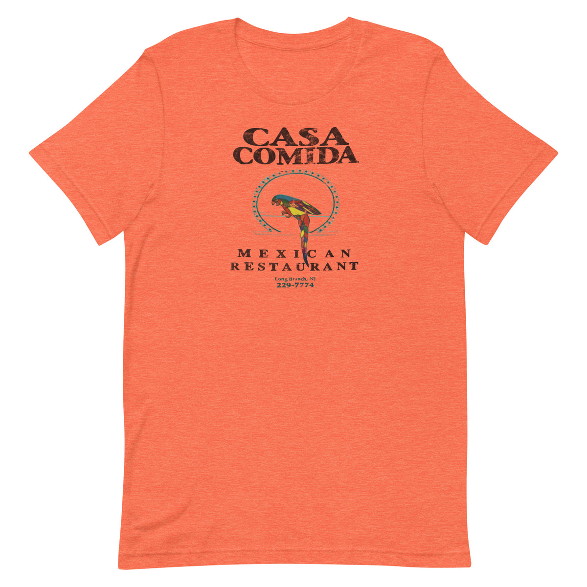 Casa Comida - LONG BRANCH - Unisex t-shirt