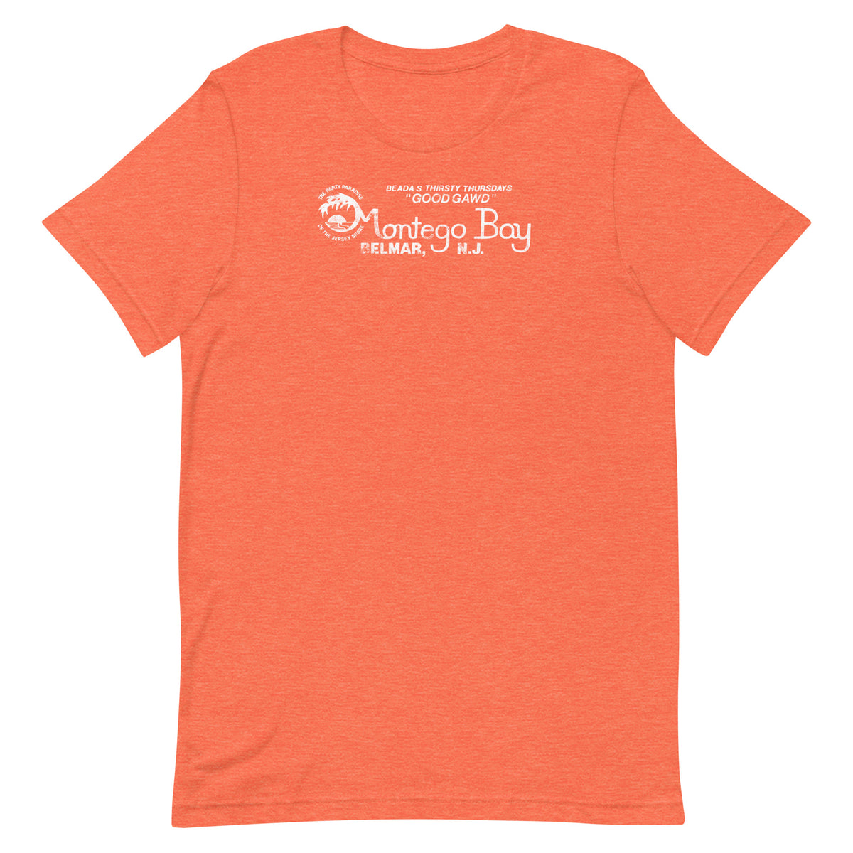 Montego Bay - BELMAR - Unisex t-shirt Heather Orange
