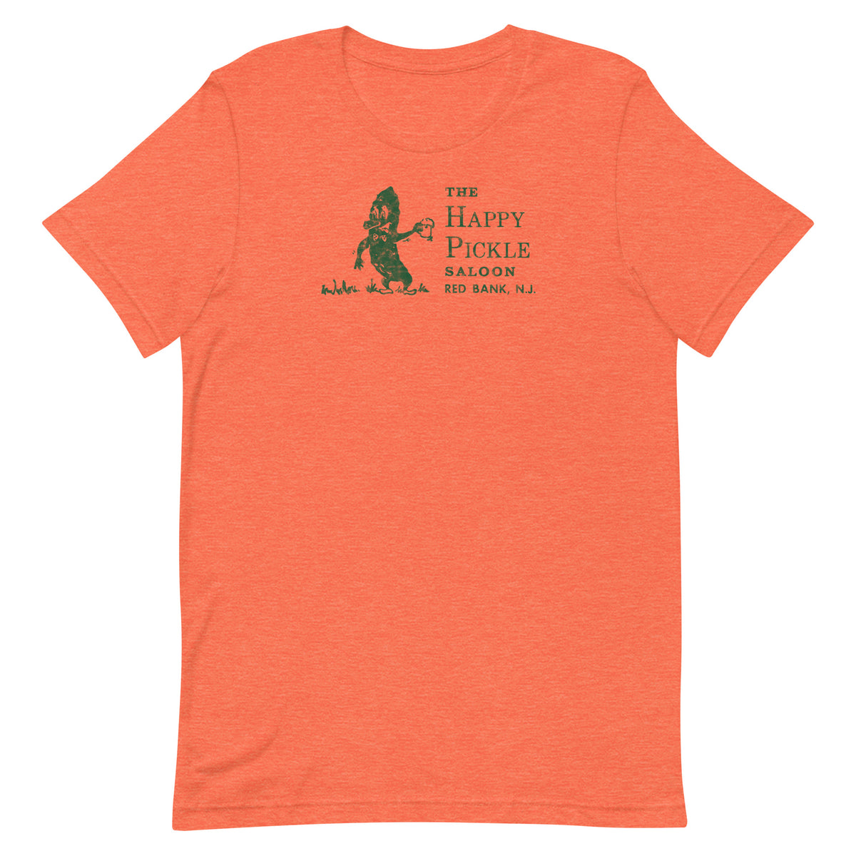 The Happy Pickle Saloon - RED BANK - Unisex t-shirt