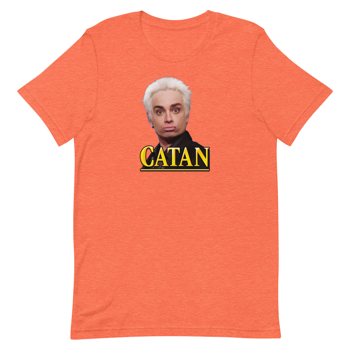 Kattan x Catan - Unisex t-shirt Heather Orange