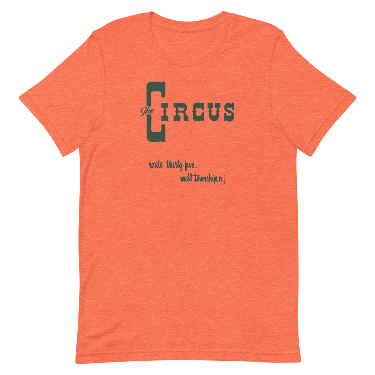 The Circus Drive-Thru - WALL TWP.  - Short-Sleeve Unisex T-Shirt