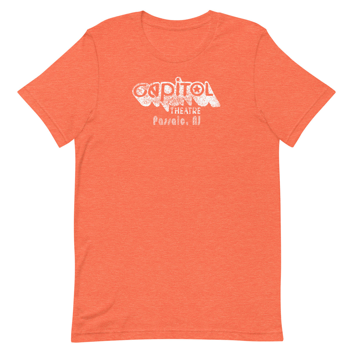 Capitol Theater - PASSAIC - Short sleeve t-shirt Heather Orange