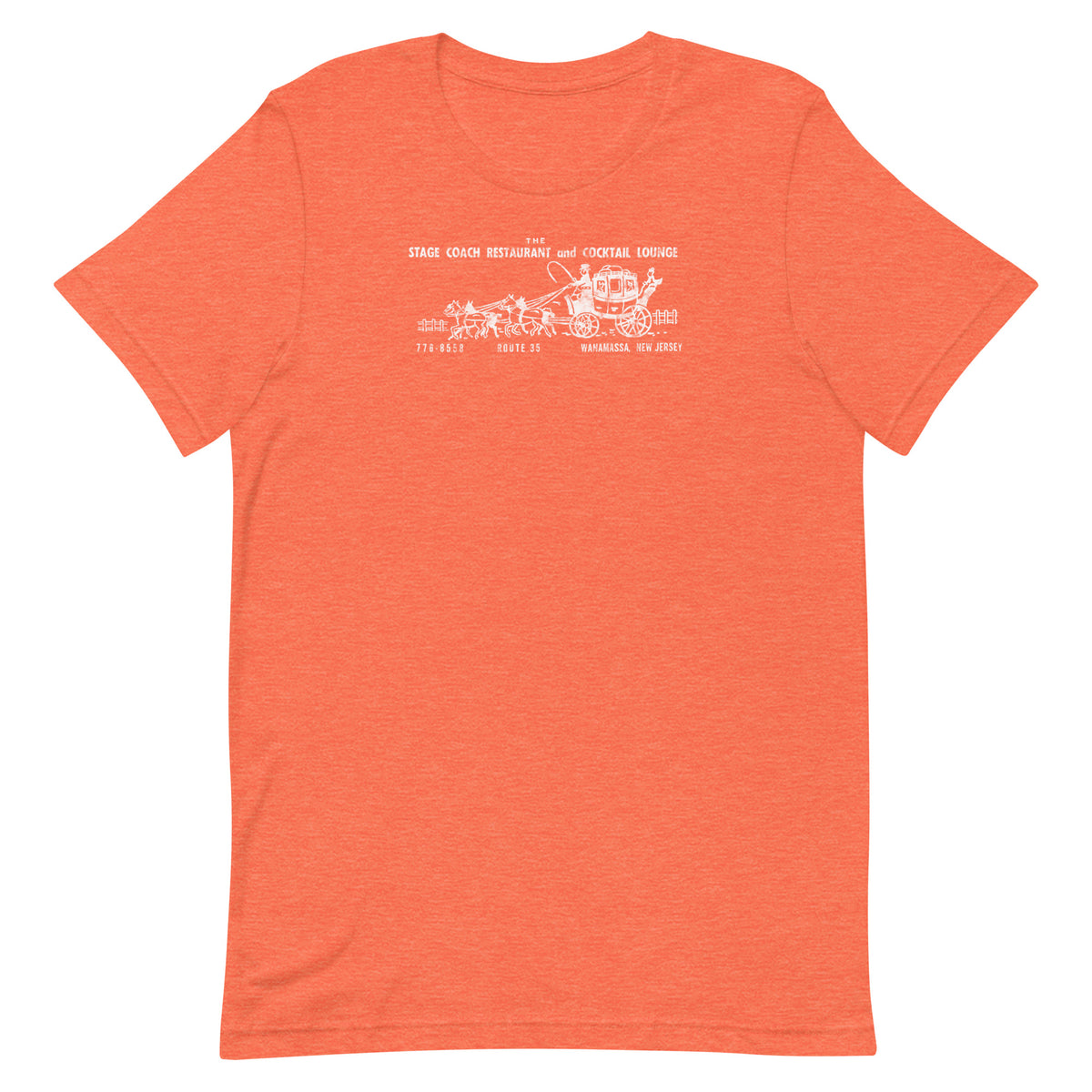 The Stage Coach Restaurant - WANAMASSA - Unisex t-shirt