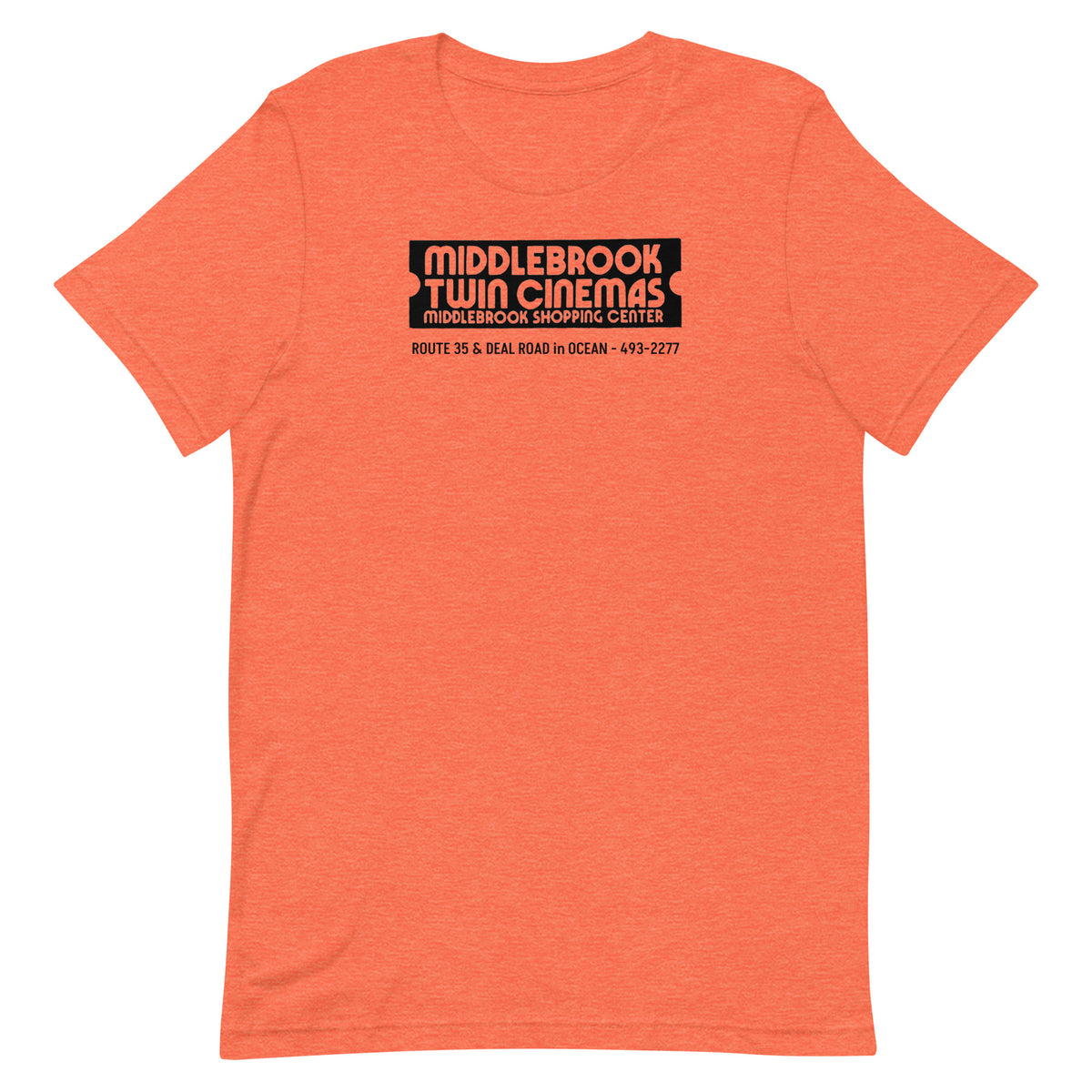 Middlebrook Twin Cinema - OCEAN - Unisex t-shirt