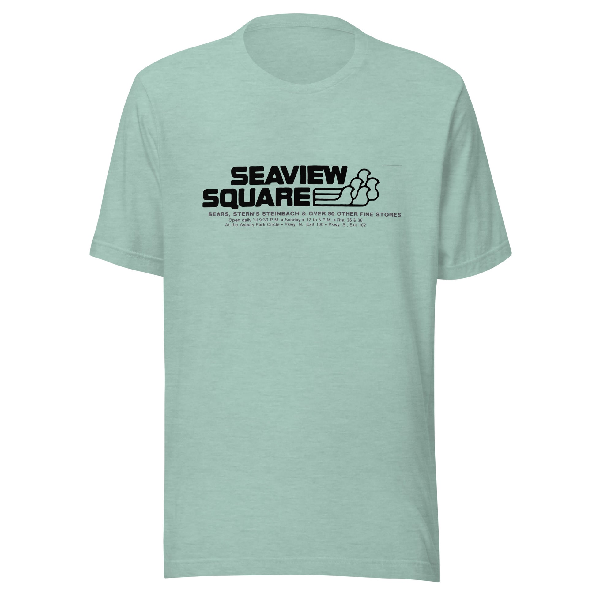 Seaview Square Mall - OCEAN / NEPTUNE - Unisex t-shirt Heather Prism Dusty Blue
