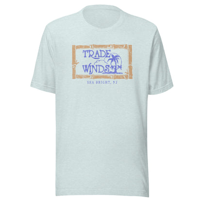 Tradewinds Night Club - SEA BRIGHT - Unisex t-shirt Heather Prism Ice Blue