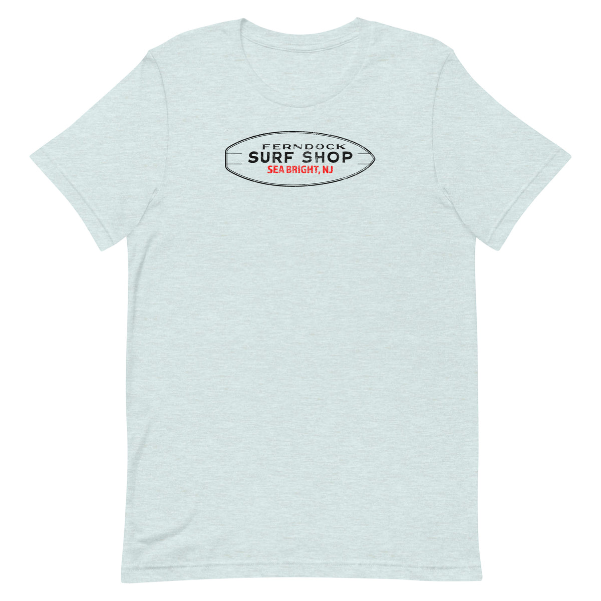 Ferndock Surf Shop - SEA BRIGHT - Unisex t-shirt