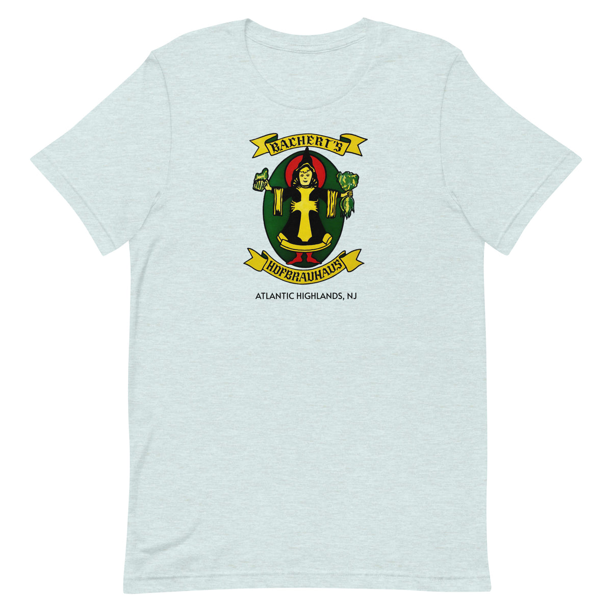 Hofbrauhaus - ATLANTIC HIGHLANDS - Unisex t-shirt Heather Prism Ice Blue