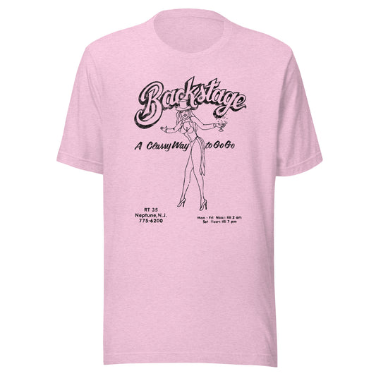 Backstage Go-Go Club - NEPTUNE - Unisex t-shirt Heather Prism Lilac