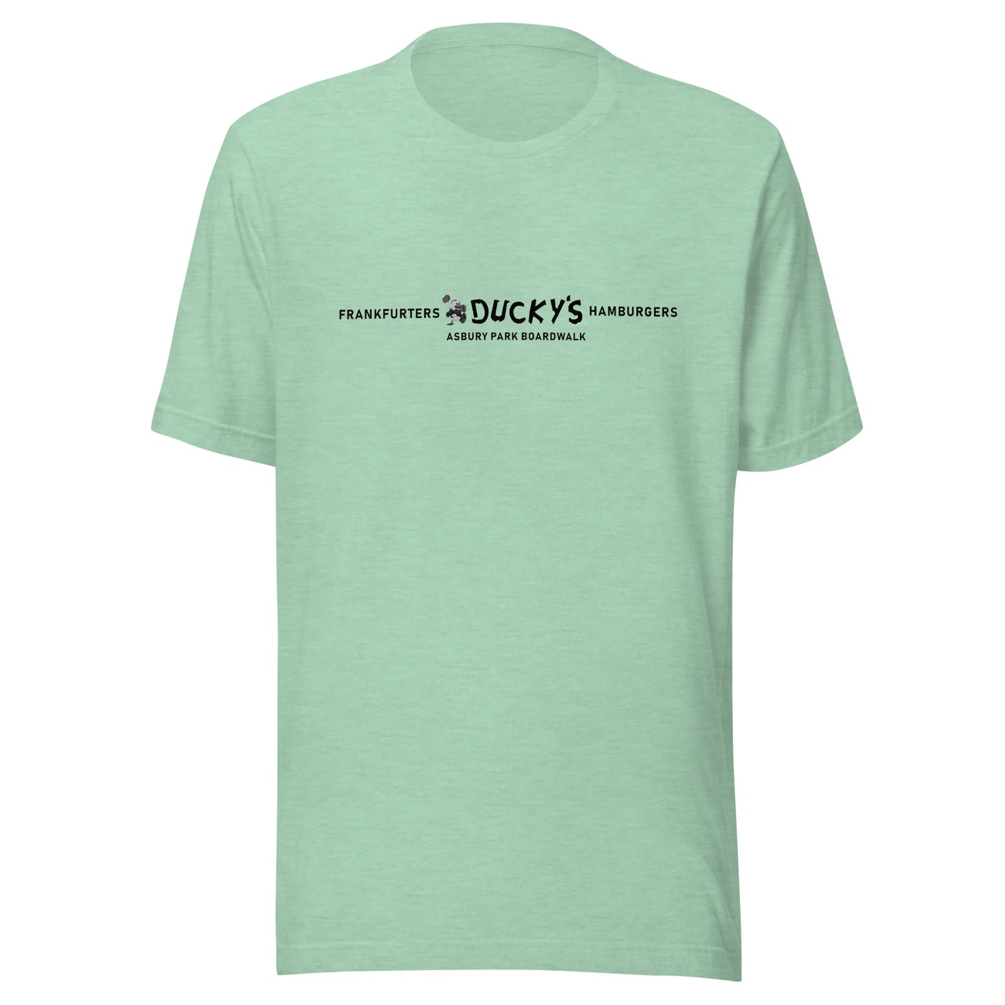 Ducky's - ASBURY PARK - Unisex t-shirt Heather Prism Mint