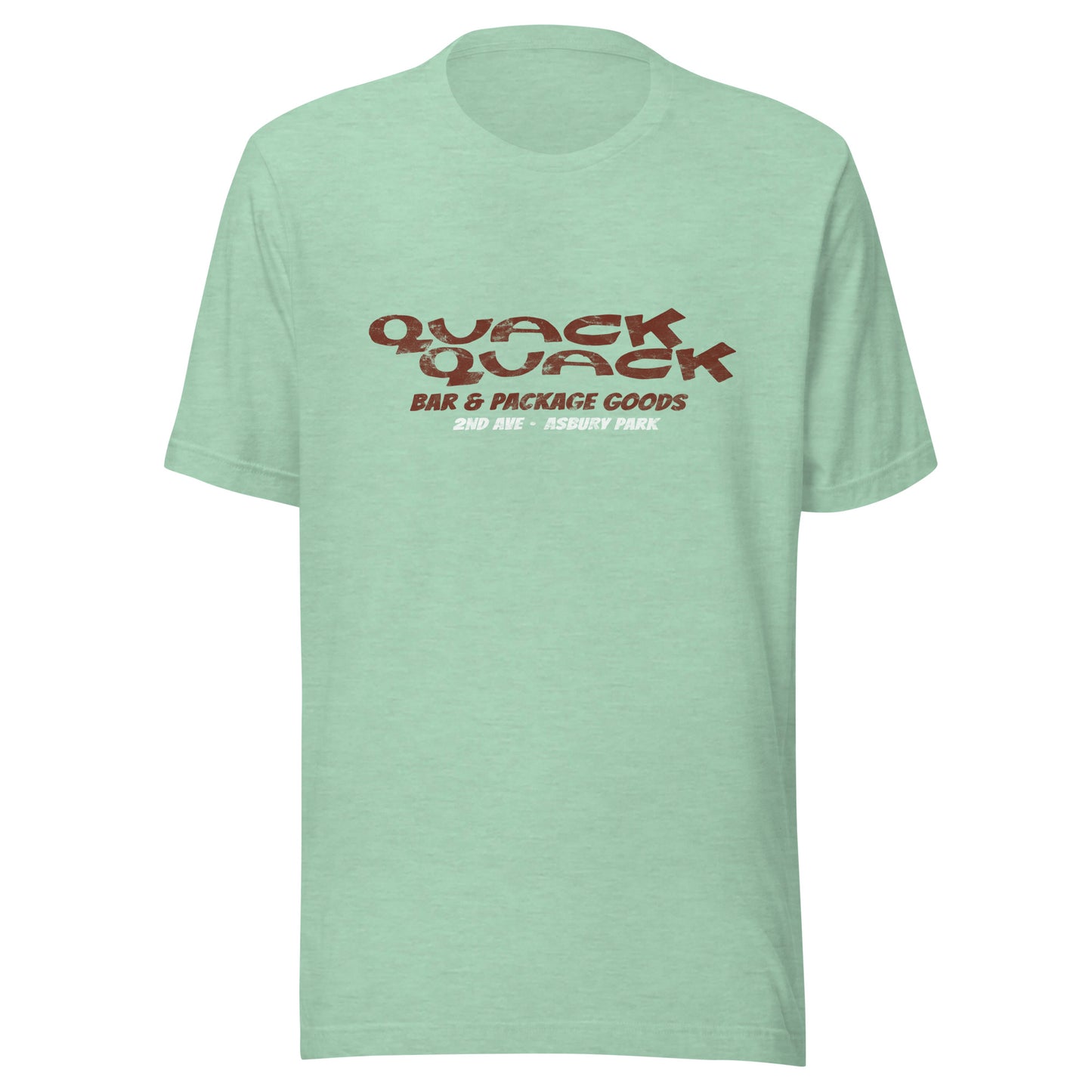 Quack Quack - ASBURY PARK - Unisex t-shirt Heather Prism Mint