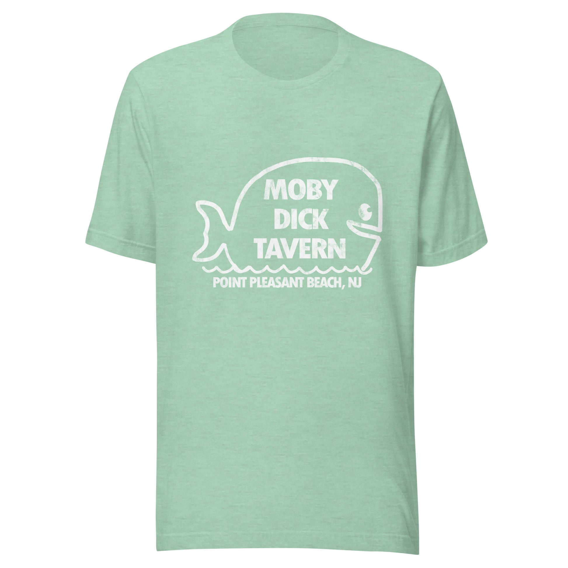 MOBY DICK TAVERN - POINT PLEASANT BEACH - Unisex t-shirt Heather Prism Mint