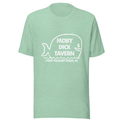 MOBY DICK TAVERN - POINT PLEASANT BEACH - Unisex t-shirt Heather Prism Mint