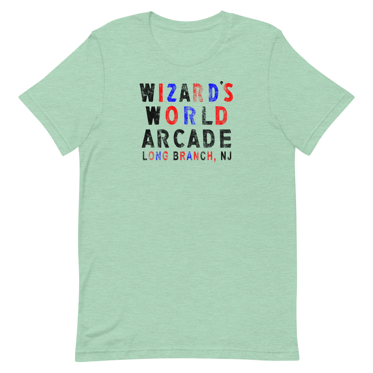 Wizard's World Arcade - LONG BRANCH - Unisex t-shirt