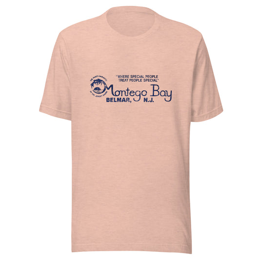 Montego Bay - BELMAR - Unisex t-shirt Heather Prism Peach