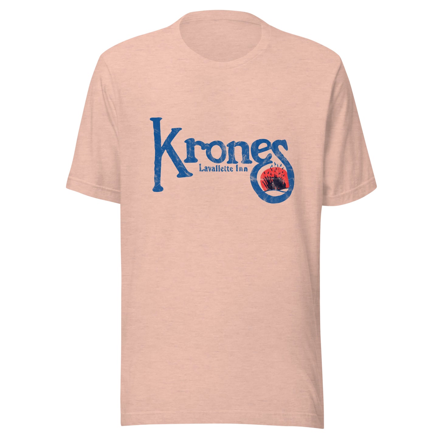 Krones Lavallette Inn - LAVALLETTE - Unisex t-shirt Heather Prism Peach