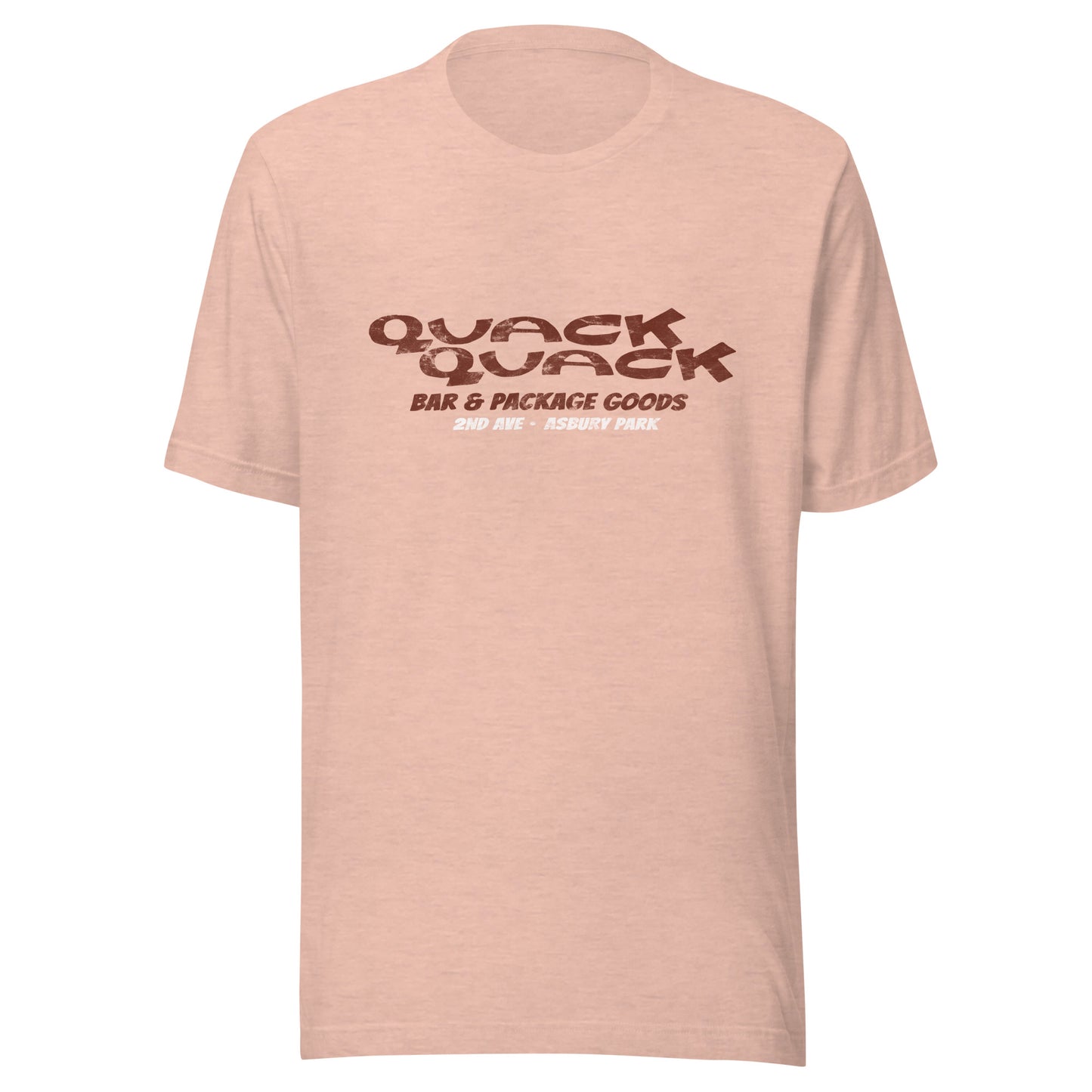 Quack Quack - ASBURY PARK - Unisex t-shirt Heather Prism Peach
