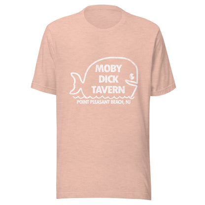 MOBY DICK TAVERN - POINT PLEASANT BEACH - Unisex t-shirt Heather Prism Peach