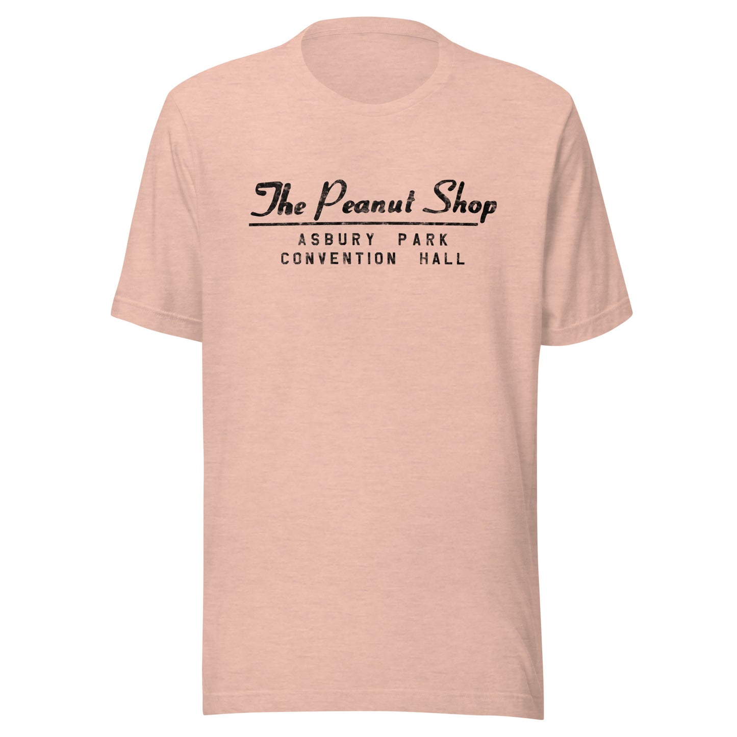 The Peanut Shop - ASBURY PARK - Unisex t-shirt Heather Prism Peach