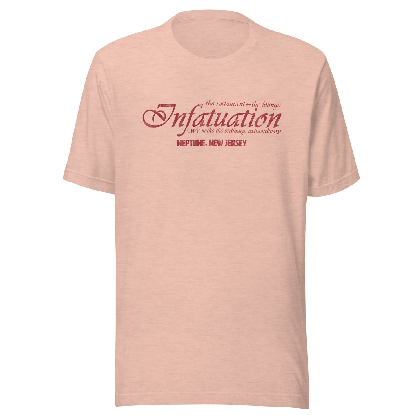 Infatuation - NEPTUNE - Unisex t-shirt Heather Prism Peach