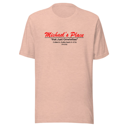 Michael's Place - BRADLEY BEACH - Unisex t-shirt Heather Prism Peach