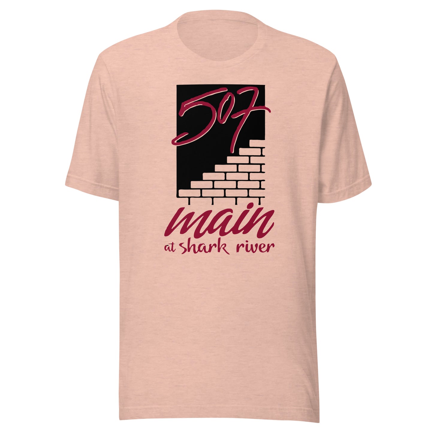 507 Main - BELMAR - Unisex t-shirt Heather Prism Peach
