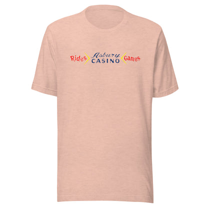 Asbury Casino - ASBURY PARK - Unisex t-shirt Heather Prism Peach