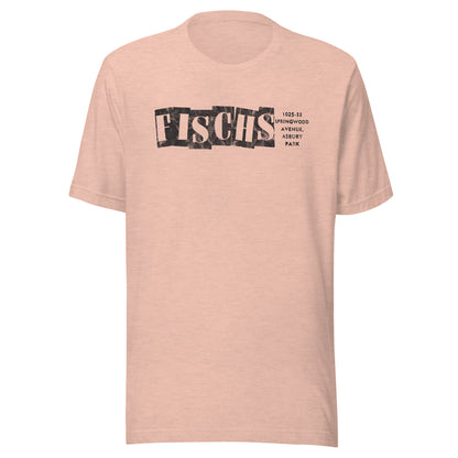 Fisch's - ASBURY PARK - Unisex t-shirt Heather Prism Peach