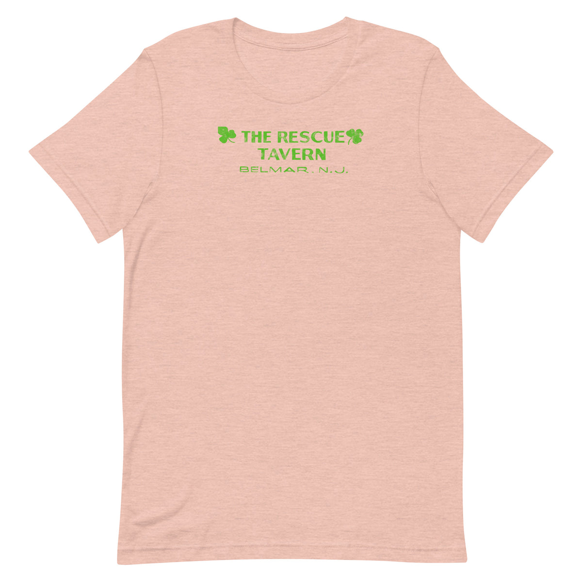 The Rescue Tavern - BELMAR - Unisex t-shirt Heather Prism Peach L