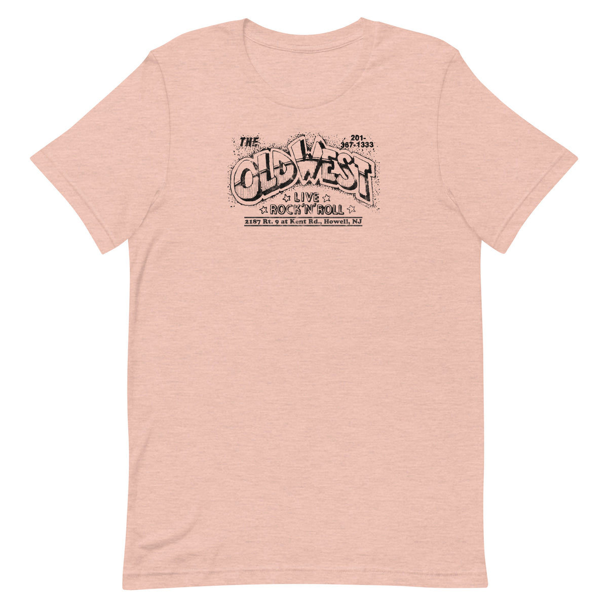 The Old West - HOWELL - Unisex t-shirt Heather Prism Peach L
