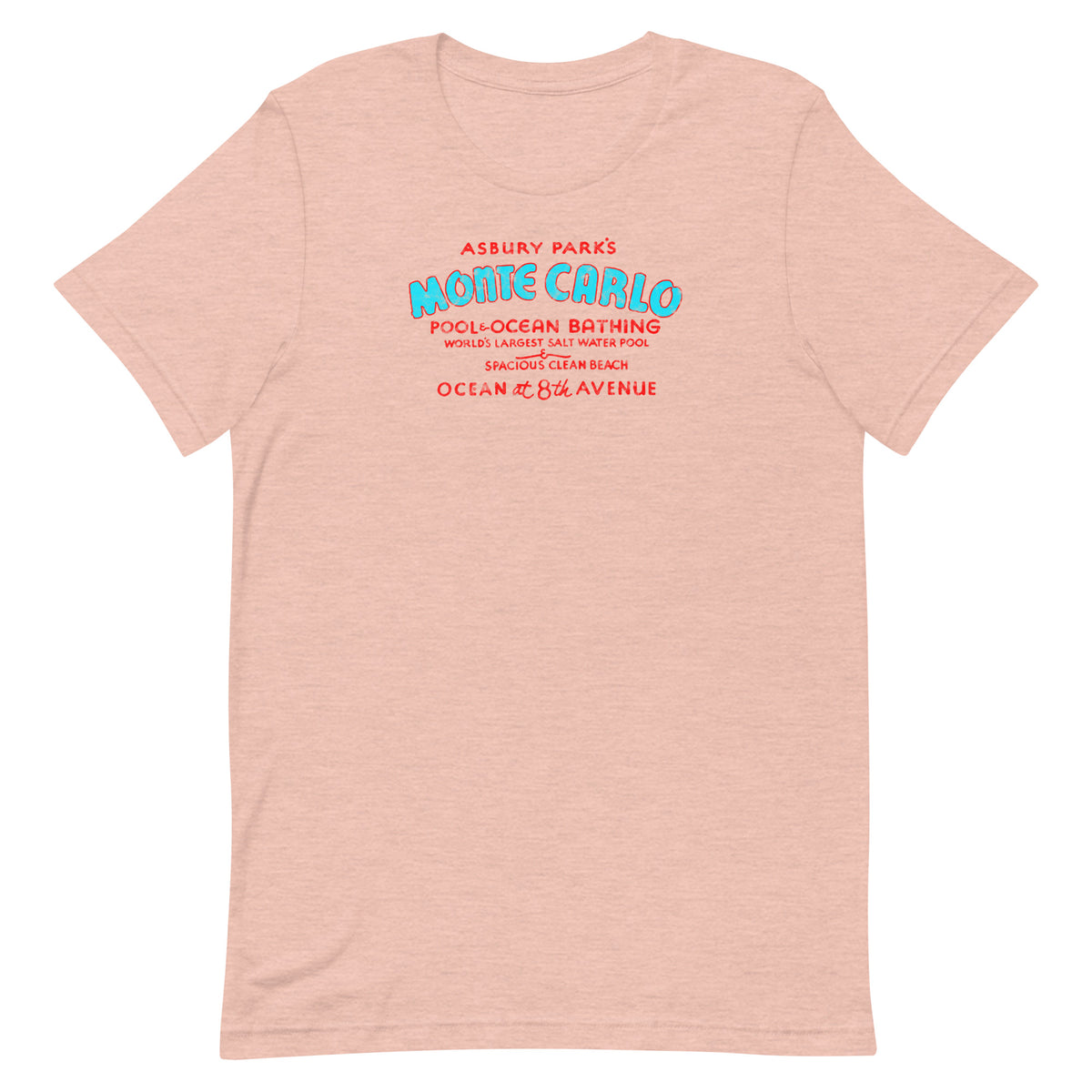 Monte Carlo Pool - ASBURY PARK - Unisex t-shirt