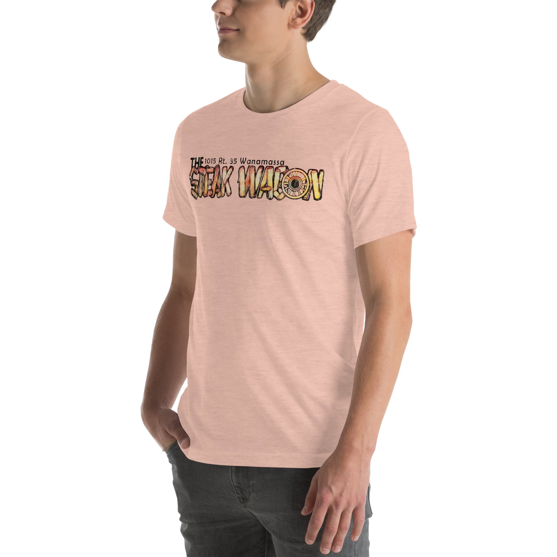 The Steak Wagon - WANAMASSA - Unisex t-shirt