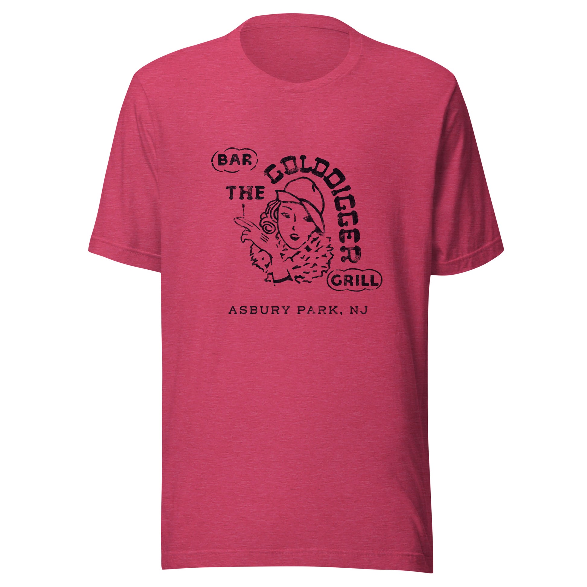 The Golddigger Grill - ASBURY PARK - Unisex t-shirt Heather Raspberry