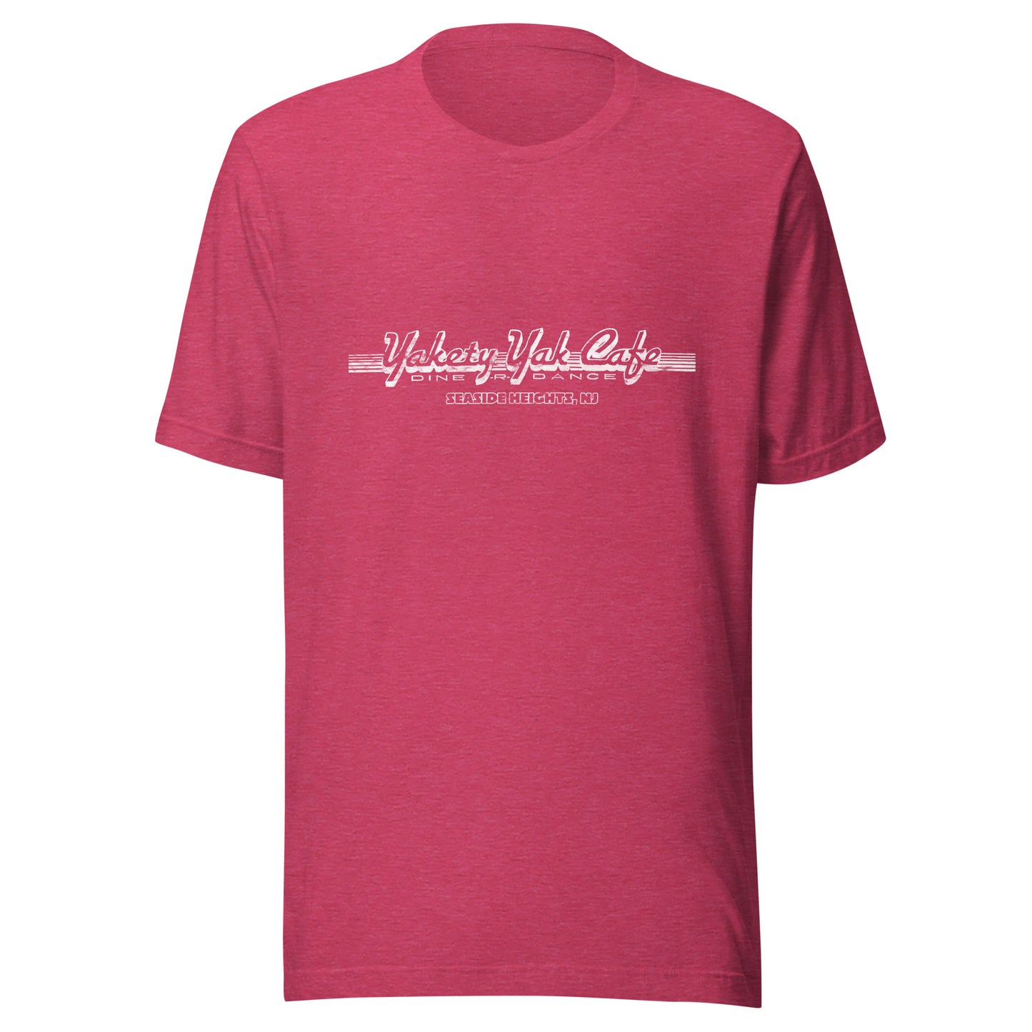 Yakety Yak Cafe - SEASIDE HEIGHTS - Unisex t-shirt Heather Raspberry