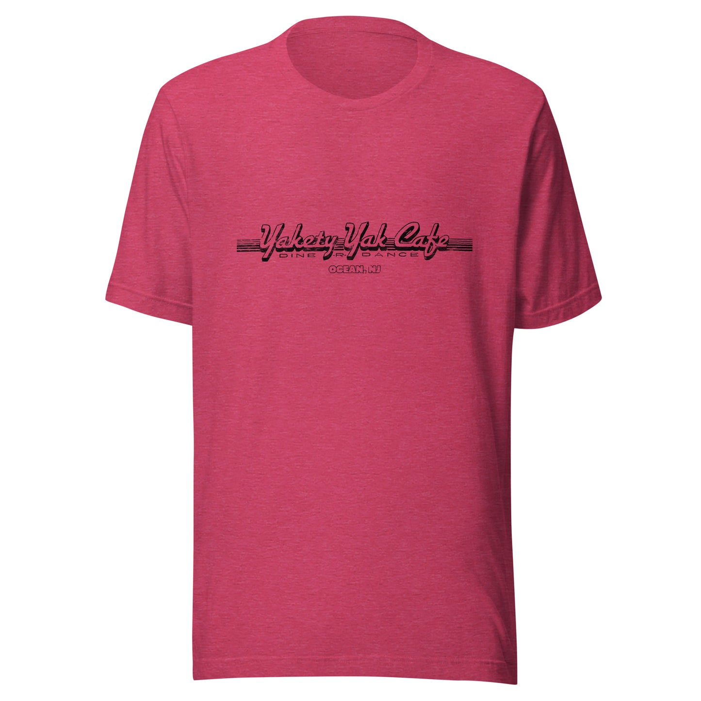 Yakety Yak Cafe - OCEAN - Unisex t-shirt Heather Raspberry