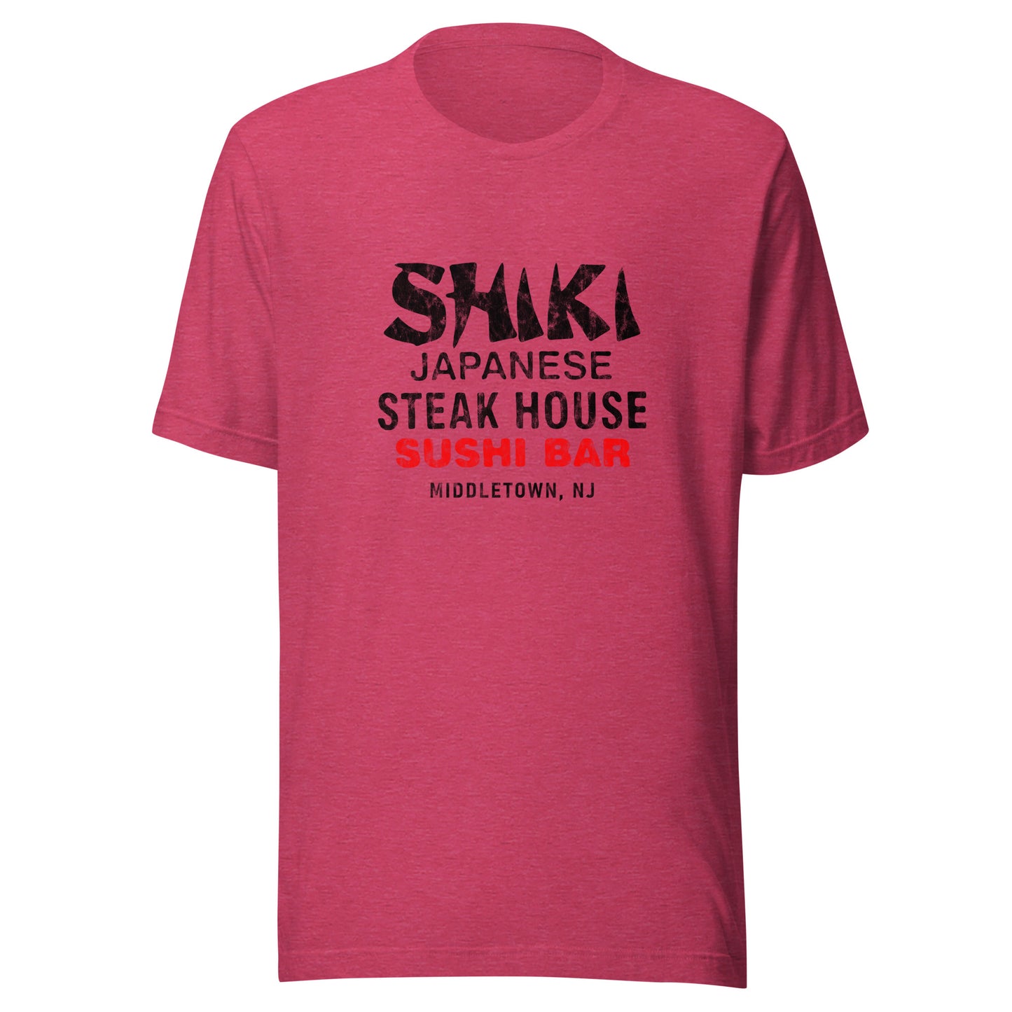 Shiki Japanese Steak House - MIDDLETOWN - Unisex t-shirt Heather Raspberry