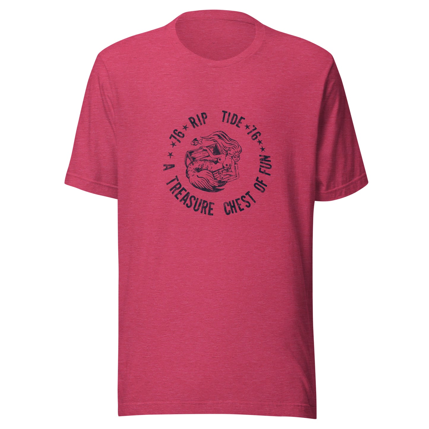 Frank's Rip-Tide Bar - POINT PLEASANT BEACH - Unisex t-shirt Heather Raspberry
