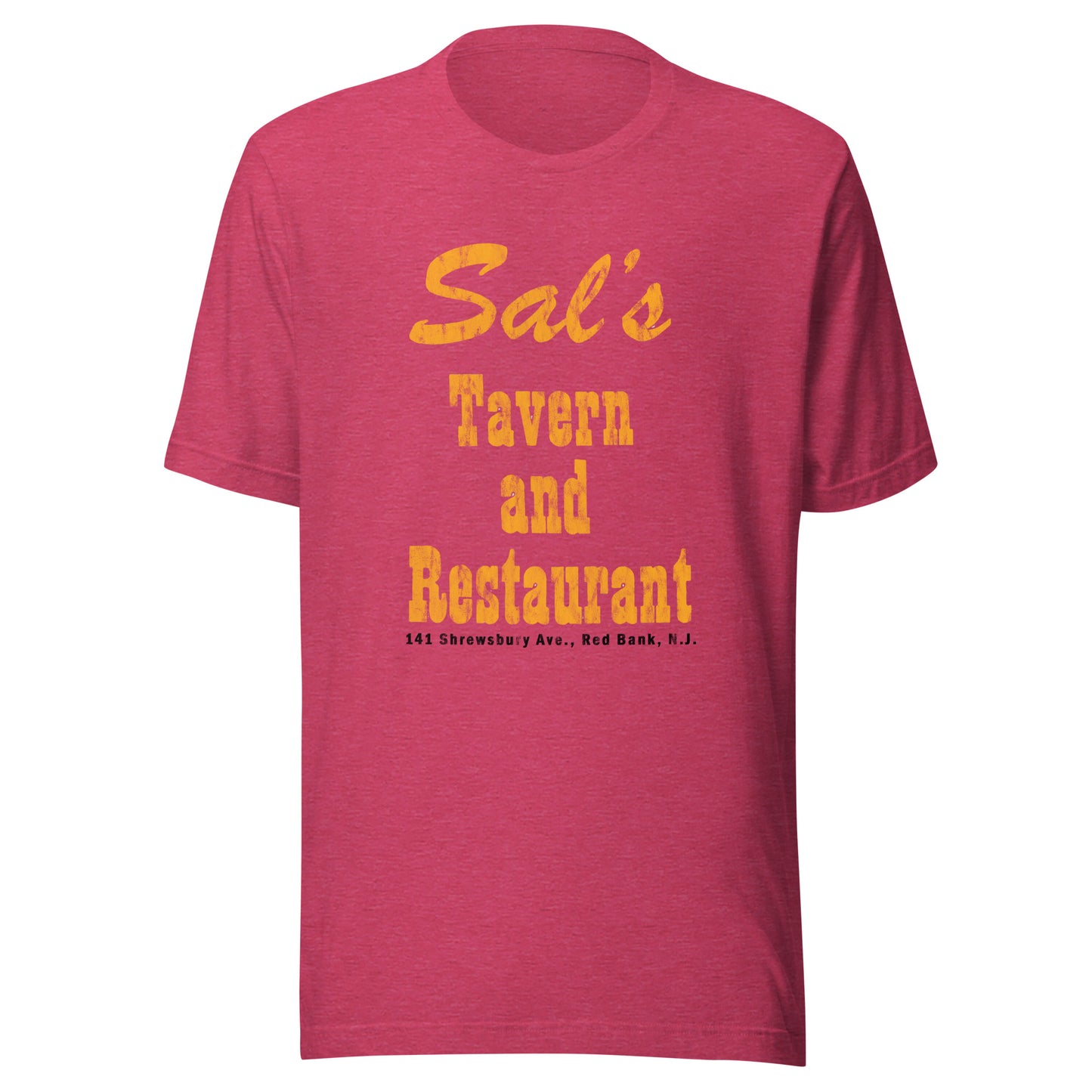 Sal's Tavern - RED BANK - Unisex t-shirt Heather Raspberry