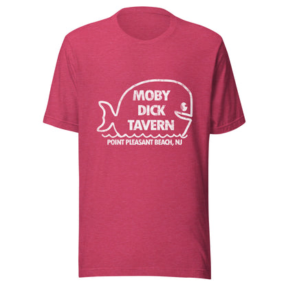 MOBY DICK TAVERN - POINT PLEASANT BEACH - Unisex t-shirt Heather Raspberry