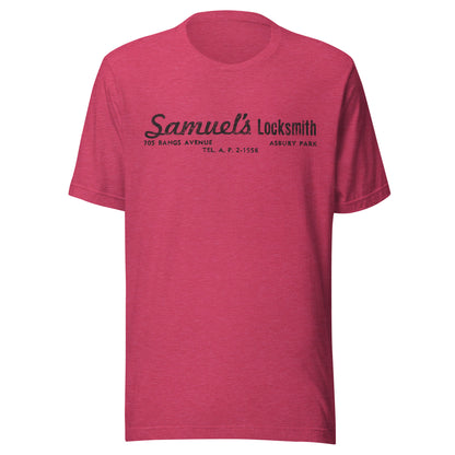 Samuel's Locksmith - ASBURY PARK - Unisex t-shirt Heather Raspberry