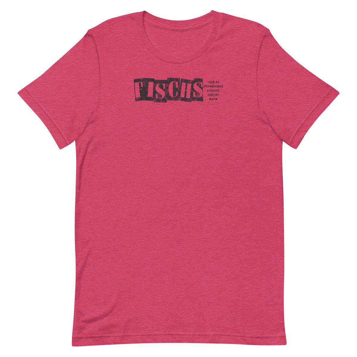 Fisch's - ASBURY PARK - Unisex t-shirt Heather Raspberry