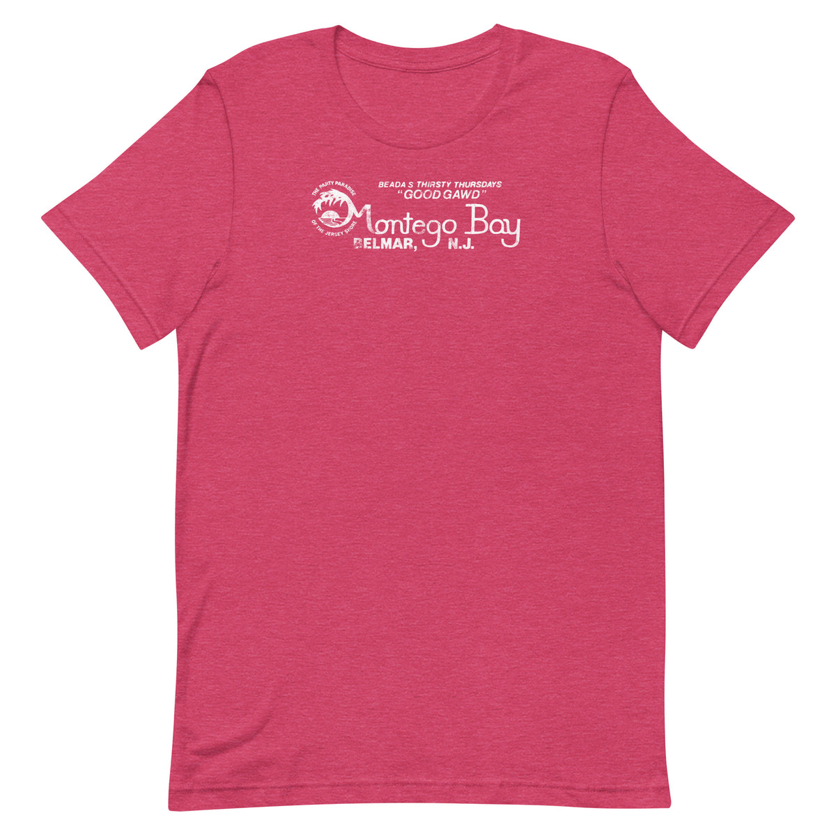 Montego Bay - BELMAR - Unisex t-shirt Heather Raspberry