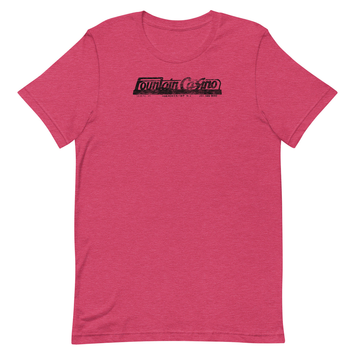 Fountain Casino - ABERDEEN - Unisex t-shirt Heather Raspberry