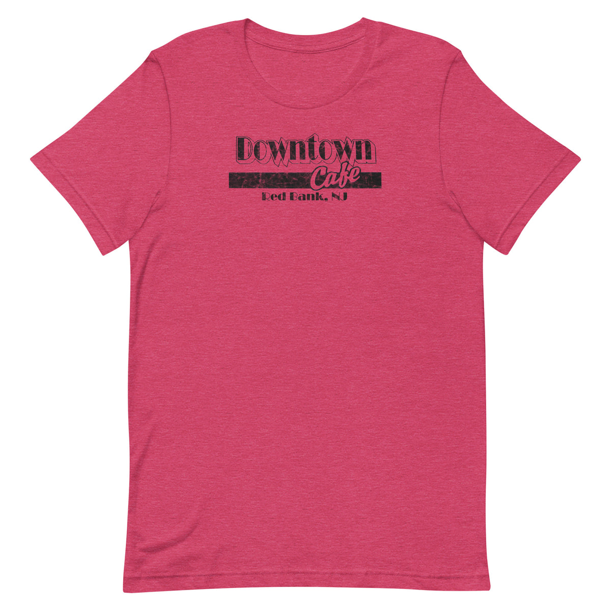 Downtown Cafe - RED BANK - Unisex t-shirt