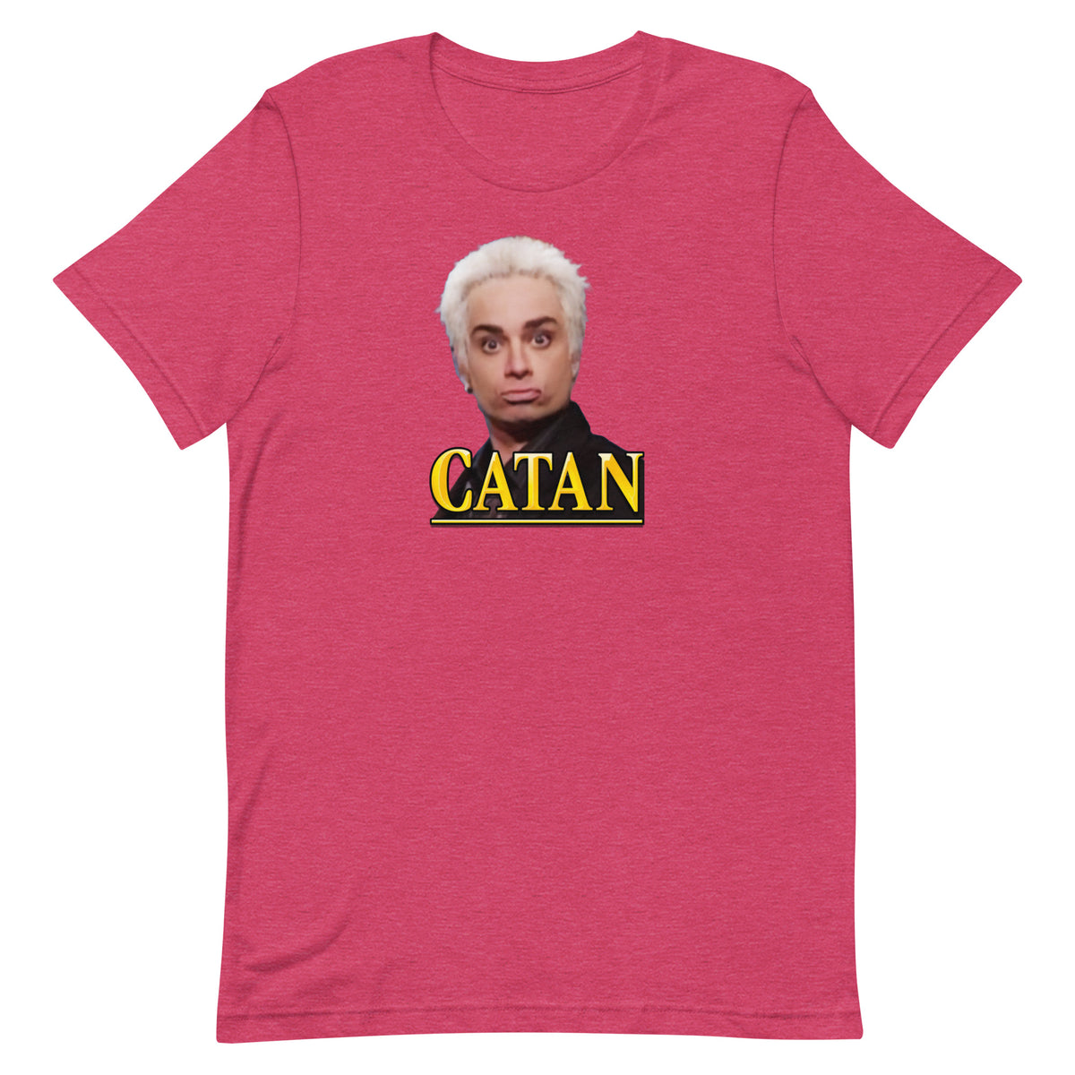 Kattan x Catan - Unisex t-shirt Heather Raspberry