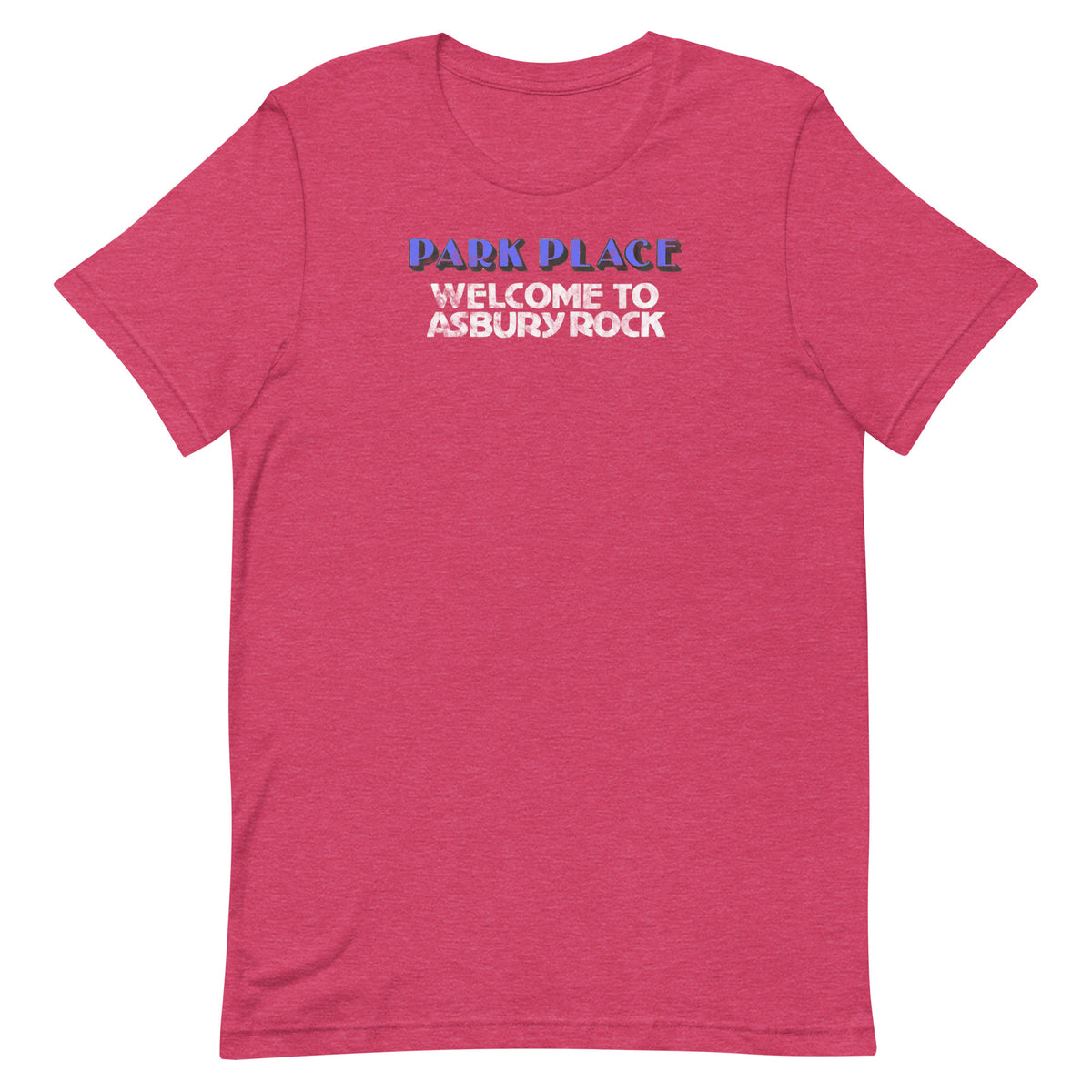 Park Place - ASBURY PARK - Unisex t-shirt Heather Raspberry