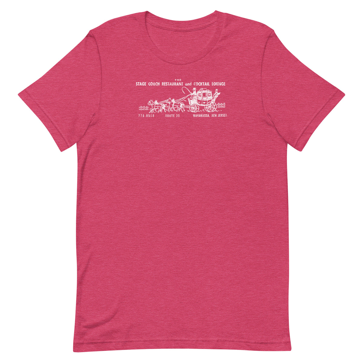 The Stage Coach Restaurant - WANAMASSA - Unisex t-shirt